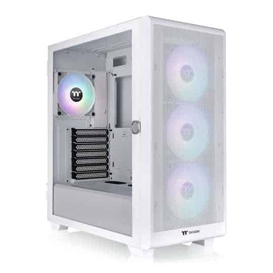 Thermaltake S250 TG ARGB Mid Tower PC Case White